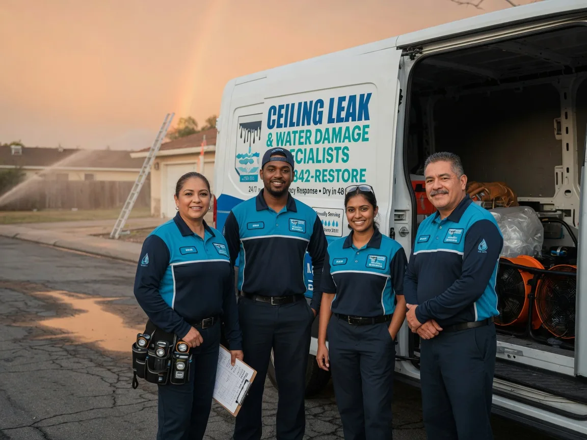 Ceiling Leak Cleanup company in Robinson, ND