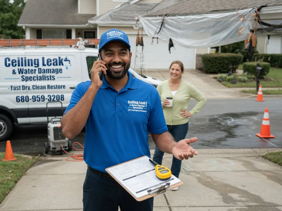 Ceiling Leak Cleanup Robinson, ND FAQs